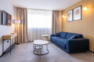 Oleskelutila majoituspaikassa Sevenline Aparthotel Purpan Toulouse