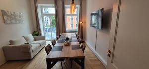 Munich large Apartment 110 qm in very cetral location 1 to 12 Guests 휴식 공간