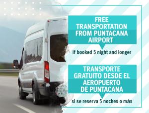 Une camionnette blanche conduisant sur une route dans l'établissement OCEANFRONT & Garden View VILLAS HOTEL WIFI BBQ Parking Los Corales beach CLUB & SPA, à Punta Cana