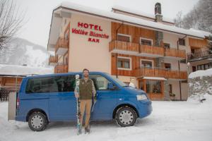 Hotel Vallée Blanche Courmayeur v zimě