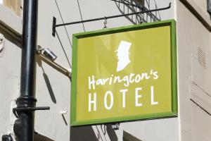 Vottorð, verðlaun, skilti eða annað skjal til sýnis á Harington's Boutique Hotel