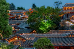 Foto dalla galleria di 丽江优雅居观景花园客栈 a Lijiang