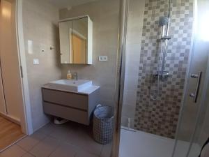 Vannituba majutusasutuses Apartman Lavio