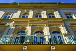 Un balcon sau o terasă la Residence Le théâtre