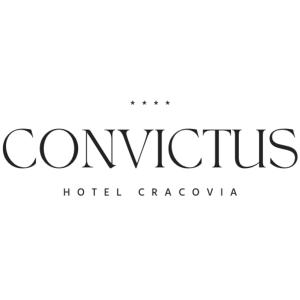 Et logo, certifikat, skilt eller en pris der bliver vist frem på Hotel Convictus Cracovia