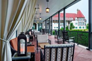 A balcony or terrace at The Algonquin Resort St. Andrews by-the-Sea, Autograph Collection