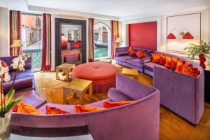 Area tempat duduk di Splendid Venice - Starhotels Collezione