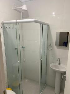 Un baño de Villa Fátima Hostel GRU