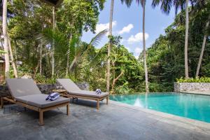 Sundlaugin á Luxury 3BR Villa with Expansive Pool in Ubud eða í nágrenninu