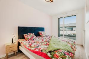 Krevet ili kreveti u jedinici u objektu Appartement saint malo