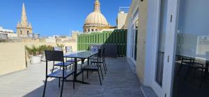 Μπαλκόνι ή βεράντα στο Penthouse Cathedral and Seaview Terrace