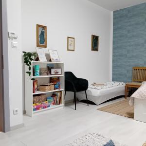 Katil atau katil-katil dalam bilik di Kertész14 Apartman