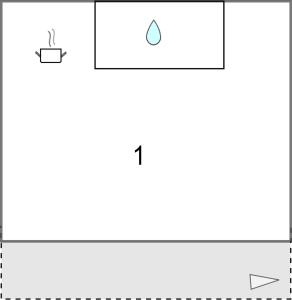 ヴェルスにあるFerienwohnung Im Zentrum-Welsの二つの異なる物質の反応の図