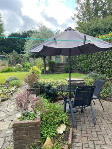 A garden outside Damson Cottage