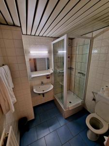 Hotel Bristol tesisinde bir banyo