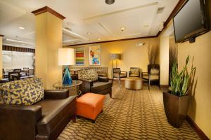 Гостиная зона в Holiday Inn Express & Suites by IHG Chambersburg, an IHG Hotel