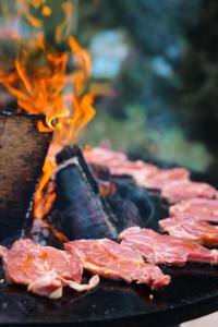 Equipo para parrilladas disponible en el hotel