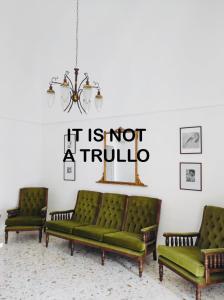 Et sittehjørne på Charming Trulli