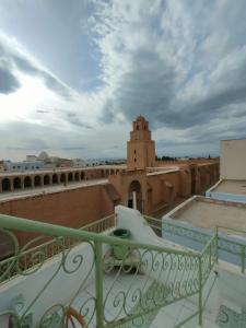 Balkon atau teras di Dar lella habiba