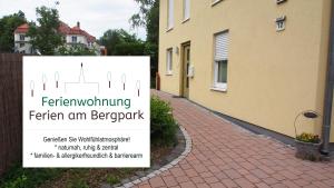 Majutusasutuses Ferien am Bergpark - Kassel, Bad Wilhelmshöhe olev sertifikaat, autasu, silt või muu dokument