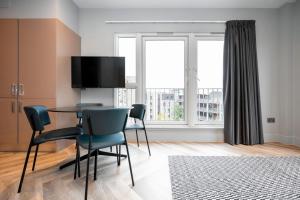 Телевизия и/или развлекателен център в Staycity Aparthotels Edinburgh West End