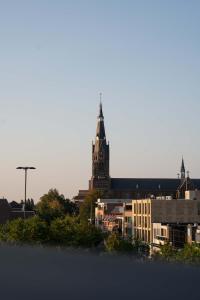 General view ng Eindhoven o city view na kinunan mula sa apartment