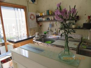 Η κουζίνα ή μικρή κουζίνα στο Guest House Miyazu Kaien - Vacation STAY 99191