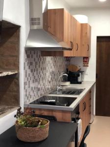 A kitchen or kitchenette at Recanto da Aldeia