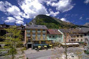 Bergsutsikt från hotellet