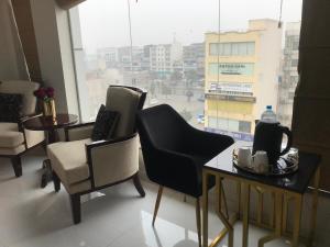 Khu vực ghế ngồi tại Mukhtar Homes Bahria Town Lahore