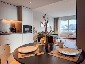 Una cocina o kitchenette en Hotel Bahía de Vigo