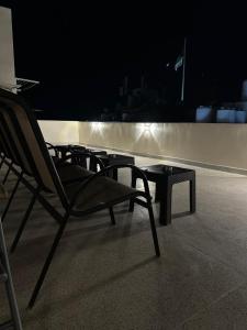 Uma varanda ou terraço em Golden Light Aqaba Hotel فندق جولدن لايت العقبة