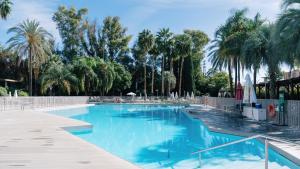 A piscina localizada em Silken Al-Andalus Palace ou nos arredores