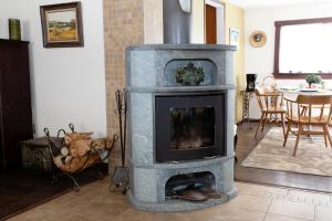 A seating area at Rustic Farmhouse in Gaspereau Valley Wine Country!