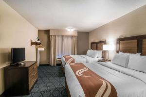 Tempat tidur dalam kamar di Elevate Hotel at Sierra Blanca Ruidoso, Ascend Hotel Collection