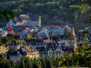 Utsikt over Mont-Tremblant, enten fra hotellet eller fra et annet sted