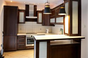 Кухня или кухненски бокс в Apartament Ðługa 27 Classic