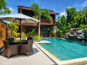 Kolam renang di atau di dekat Dewi Sri Guesthouse