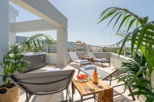 Balcó o terrassa a Villa Isabella Luxury Living rooftop Jacuzzi