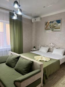 Krevet ili kreveti u jedinici u objektu Barhat hotel