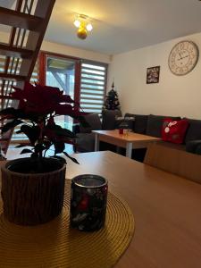 Oleskelutila majoituspaikassa Apartmany Resort