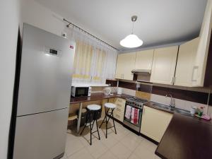 Una cocina o kitchenette en U Anny