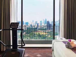 Балкон или терраса в Fairmont Jakarta