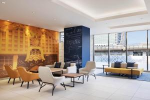 A seating area at Four Points Flex by Sheraton Shin Osaka