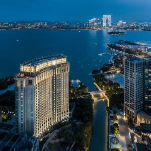 Linna Suzhou üldine vaade või majutusasutusest InterContinental Suzhou Hotel by IHG pildistatud vaade