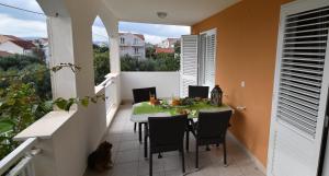 Balkon atau teras di Apartment Andrea