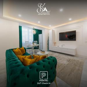 Posedenie v ubytovaní Sika Luxury Apartment Arad