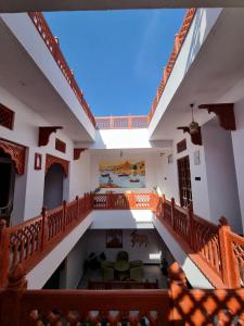 uma vista do topo de um edifício em Hari Niwas Guest House em Udaipur