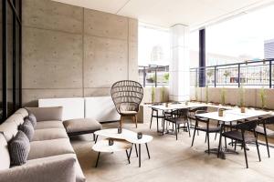 A seating area at AC Hotel By Marriott Salt Lake City Downtown