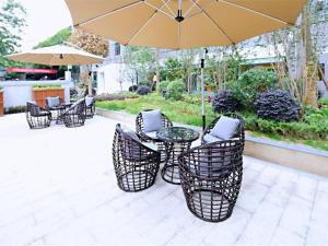 Un jardín fuera de Ibis Styles Chengdu Chunxi Taikoo Li Hotel